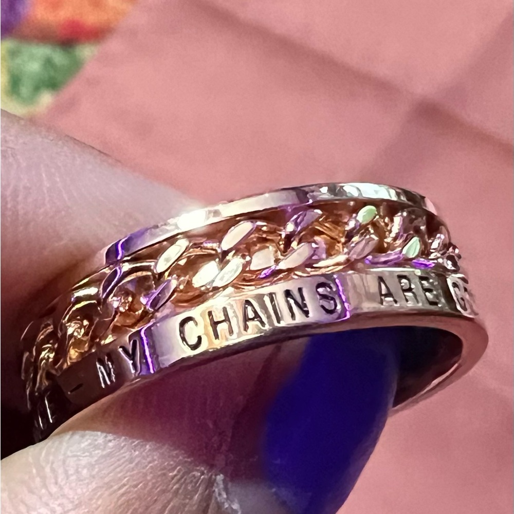 925 chain ring unisex